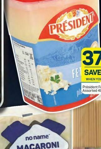 Pick n Pay President feta cheese offer