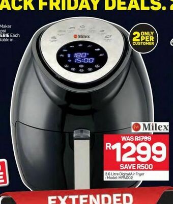 Pick n Pay Milex air fryer offer