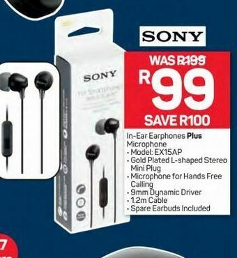 Sony earphones