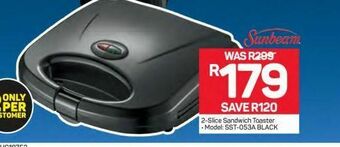 Pick n Pay Sunbeam toaster offer
