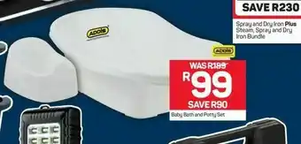 Pick n Pay Baby bath offer