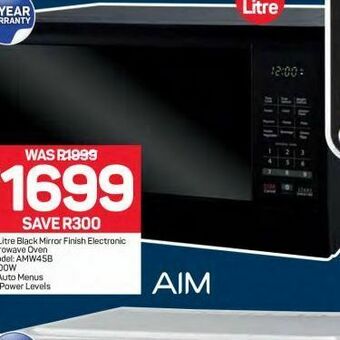 Pick n Pay Aim microwave oven offer
