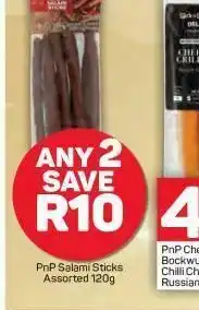 Pick n Pay Pnp salami stick offer