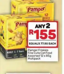 Pick n Pay Pamper cat food 2 offer