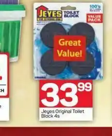 Pick n Pay Jeyes toilet blocks offer