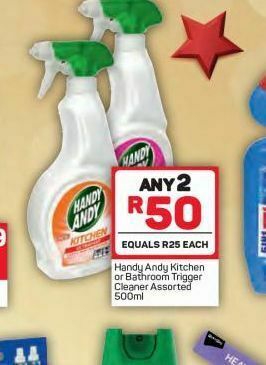 Pick n Pay Handy andy all purpose cleaner 2 offer