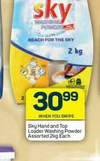 Pick n Pay Sky washing powder offer
