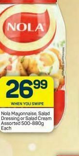 Pick n Pay Hypermarket Nola mayonnaise offer