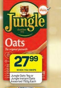 Pick n Pay Hypermarket Jungle oats offer