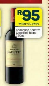 Pick n Pay Hypermarket Kanonkop kadette wine offer