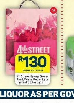 Pick n Pay Hypermarket 4th street wine offer