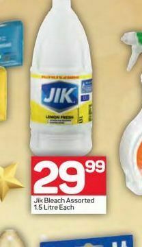 Pick n Pay Hypermarket Jik bleach offer
