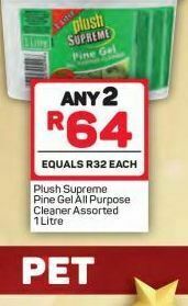 Pick n Pay Hypermarket Plush pine gel 2 offer