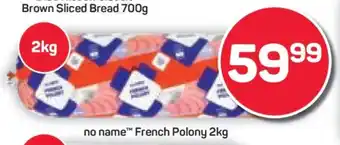 Pick n Pay Hypermarket no name French Polony offer