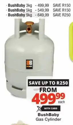 Checkers Hyper BushBaby Gas Cylinder offer