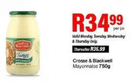 Take 'n Pay Crosse & Blackwell Mayonnaise offer