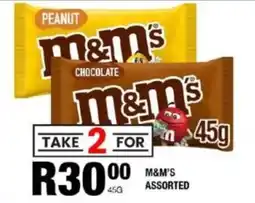 M&m's assorted