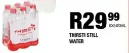Take 'n Pay Thirsti still water offer