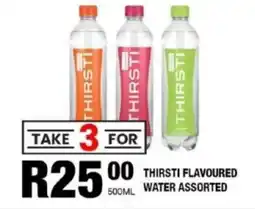 Take 'n Pay Thirsti flavoured water assorted offer