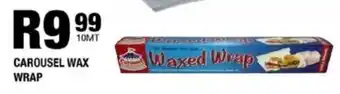 Take 'n Pay Carousel wax wrap offer