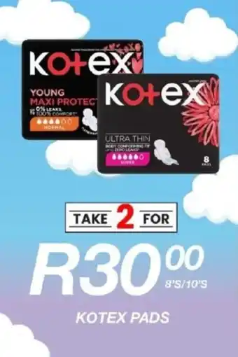 Take 'n Pay Kotex pads offer