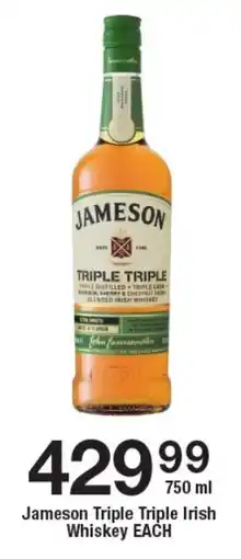 OK Liquor Jameson Triple Triple Irish Whiskey offer