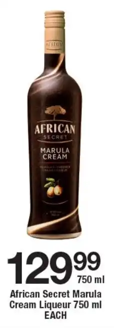 OK Liquor African Secret Marula Cream Liqueur offer
