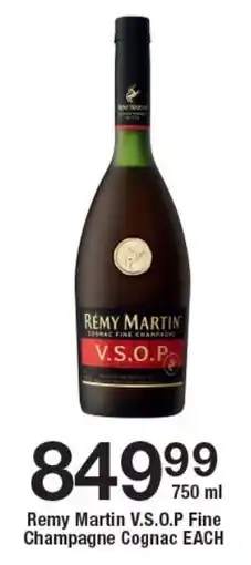OK Liquor Remy Martin V.S.O.P Fine Champagne Cognac offer