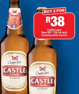 OK Liquor Castle Lager Beer RB offer