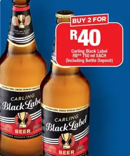 OK Liquor Carling Black Label RB offer