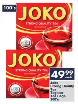 President Hyper Joko Strong Quality Tea Tagless Tea Bags offer