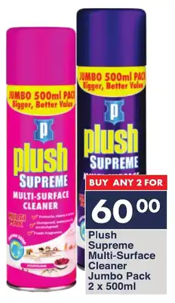 President Hyper Plush Supreme Multi-Surface Cleaner Jumbo Pack offer