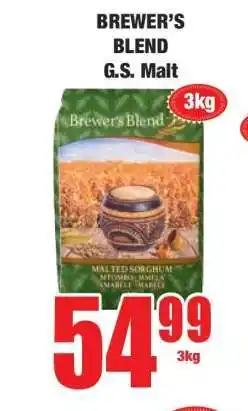 Boxer BREWER'S BLEND G.S. Malt offer