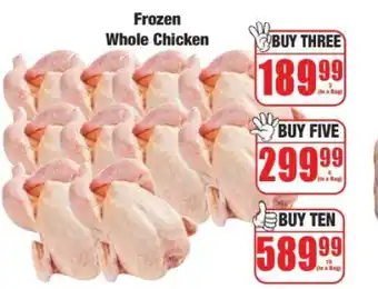 Boxer Frozen Whole Chicken offer