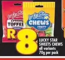 Shoprite LUCKY STAR SWEETS CHEWS offer