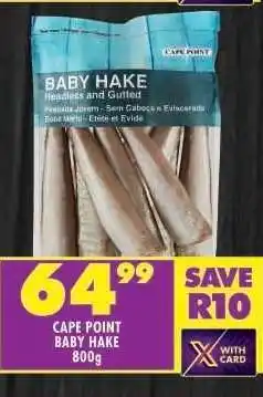 Shoprite CAPE POINT BABY HAKE offer