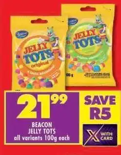 Shoprite Beacon Jelly Tots offer
