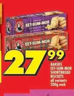 Shoprite Bakers Eet-Sum-Mor Shortbread Biscuits offer