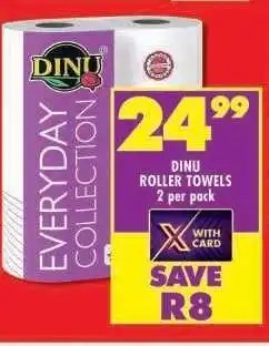 Shoprite DINU Roller Towels offer