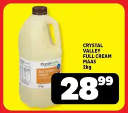 Usave Crystal valley full cream maas offer
