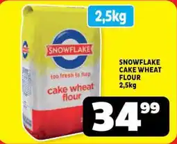 Usave Snowflake cake wheat flour offer