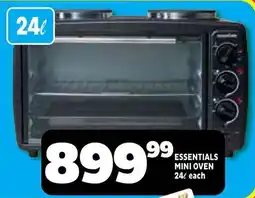 Usave Essentials mini oven offer