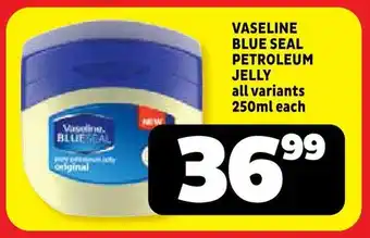 Usave Vaseline blue seal petroleum jelly offer
