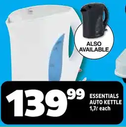 Usave Essentials auto kettle offer