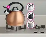 Game Tissolli 3L Stove Top Whistling Kettle offer