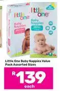 Game Little One Baby Nappies Value Pack Assorted Sizes-Each offer