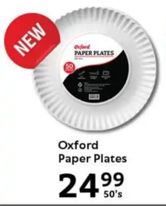 Oxford Freshmarket Oxford Paper Plates offer