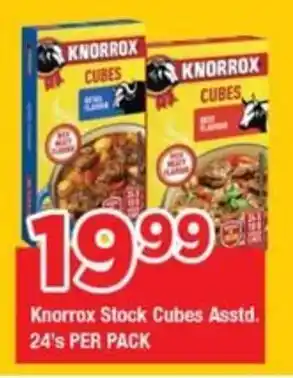 OK Foods Knorrox Stock Cubes Asstd. offer