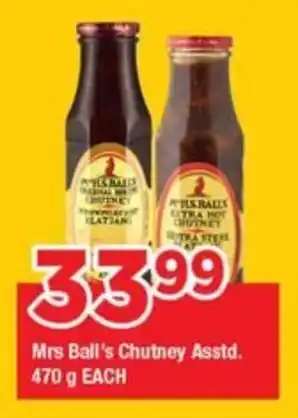OK Foods Mrs Ball's Chutney Asstd. offer