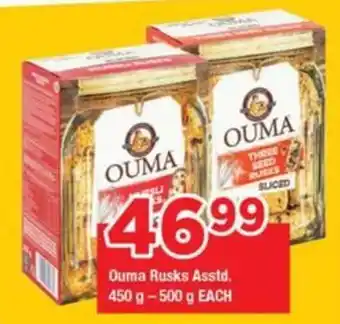 OK Foods Ouma Rusks Asstd. offer